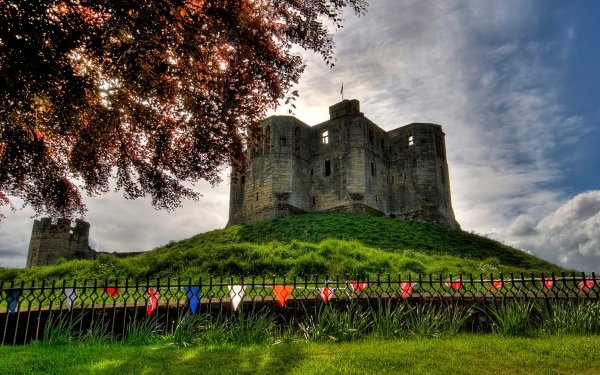 Man Made Warkworth Castle Castles United Kingdom HD Wallpaper | Background Image
