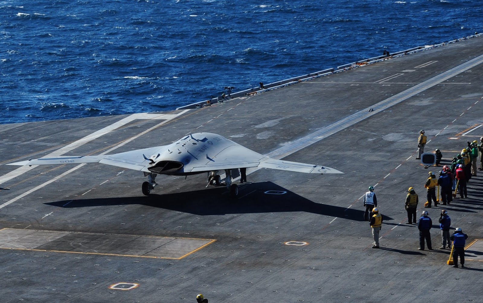 X-47B Unmanned Combat Air System Demonstrator (UCAS-D) by Kris Lindstrom