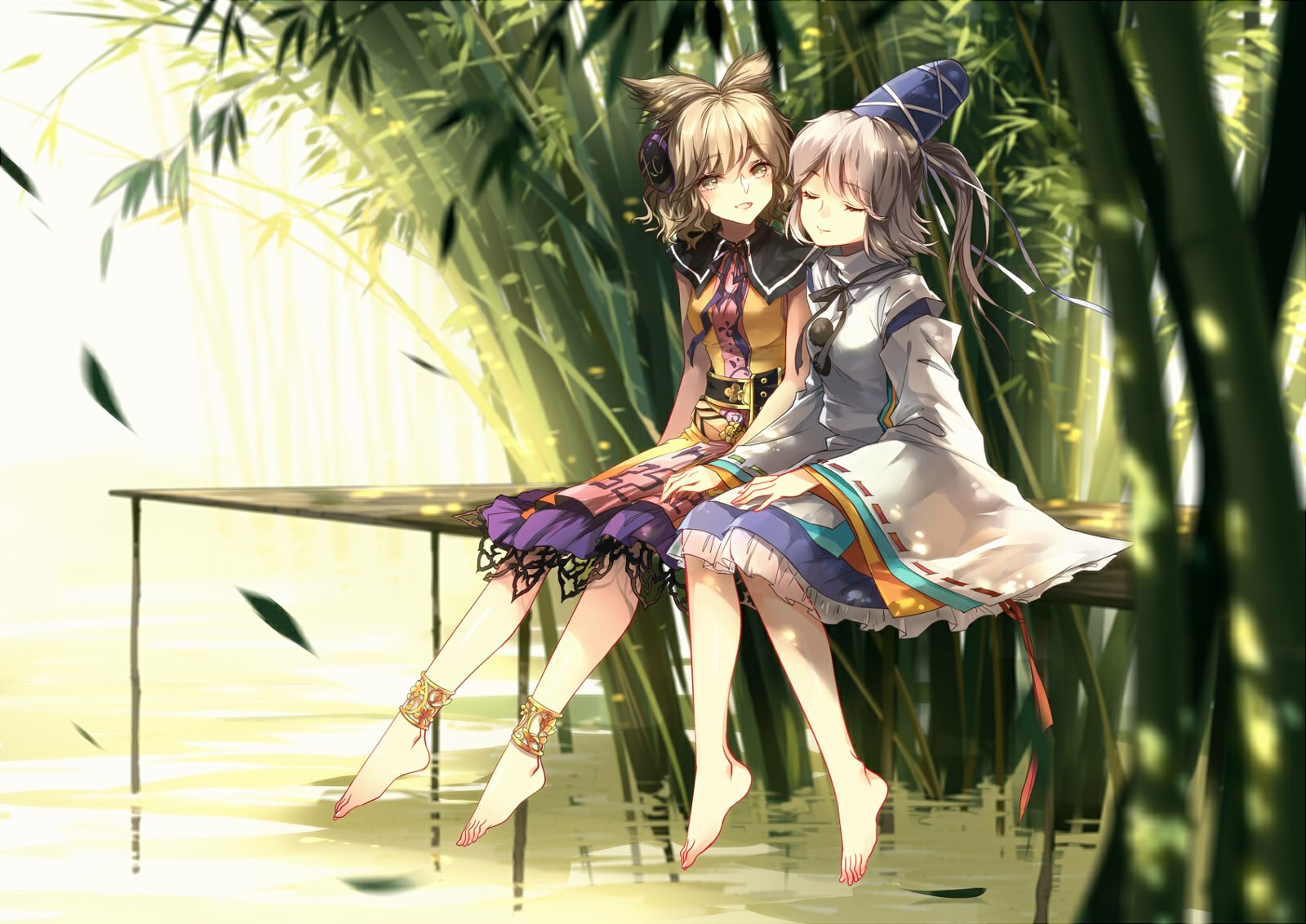 Download Toyosatomimi No Miko Mononobe No Futo Anime Touhou Wallpaper