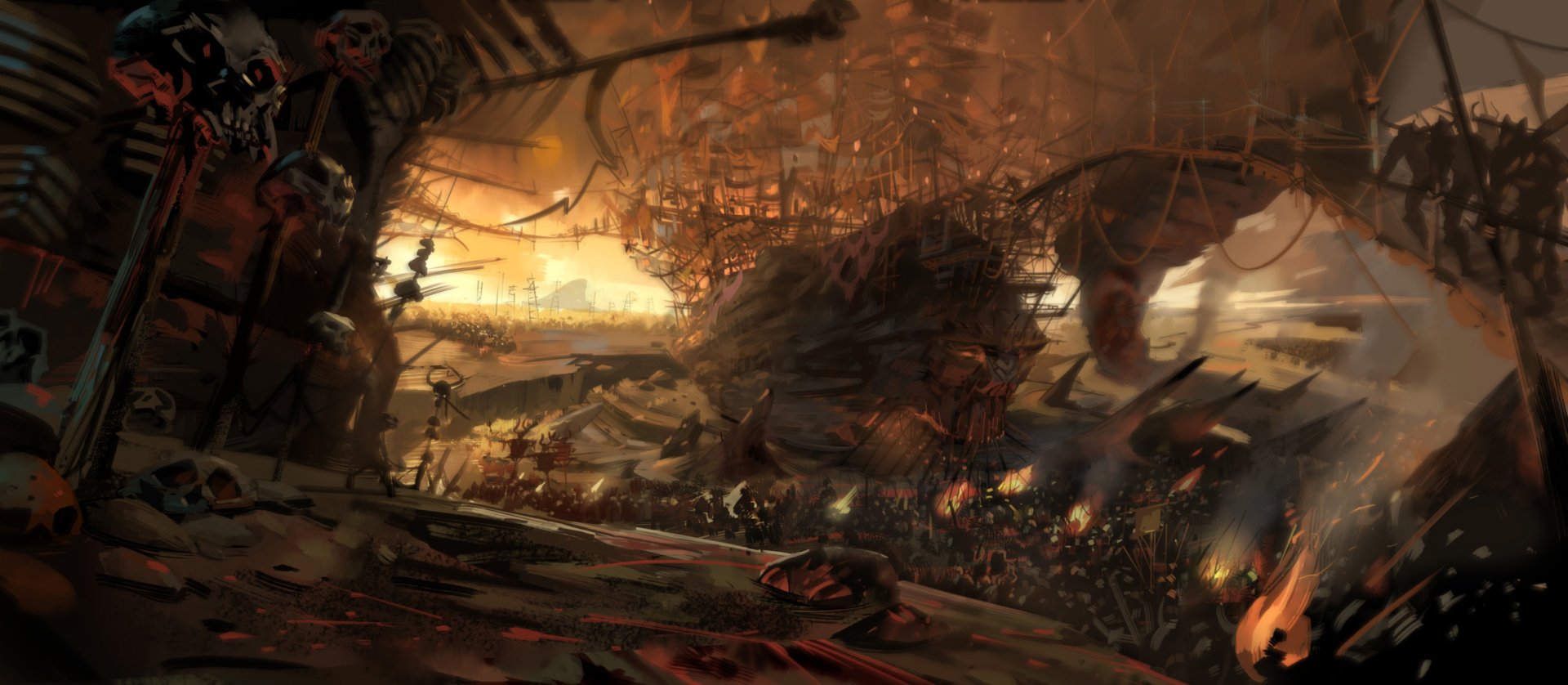 Download Video Game Skara: The Blade Remains HD Wallpaper