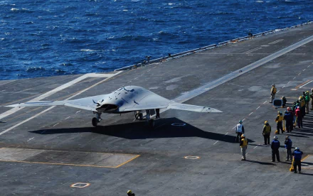  X-47B Unmanned Combat Air System Demonstrator (UCAS-D) by Kris Lindstrom