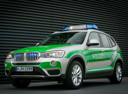 police vehicle BMW X3 HD Desktop Wallpaper | Background Image