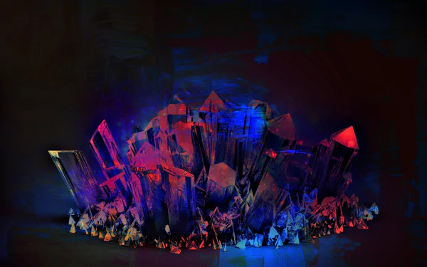 artistic crystal HD Desktop Wallpaper | Background Image
