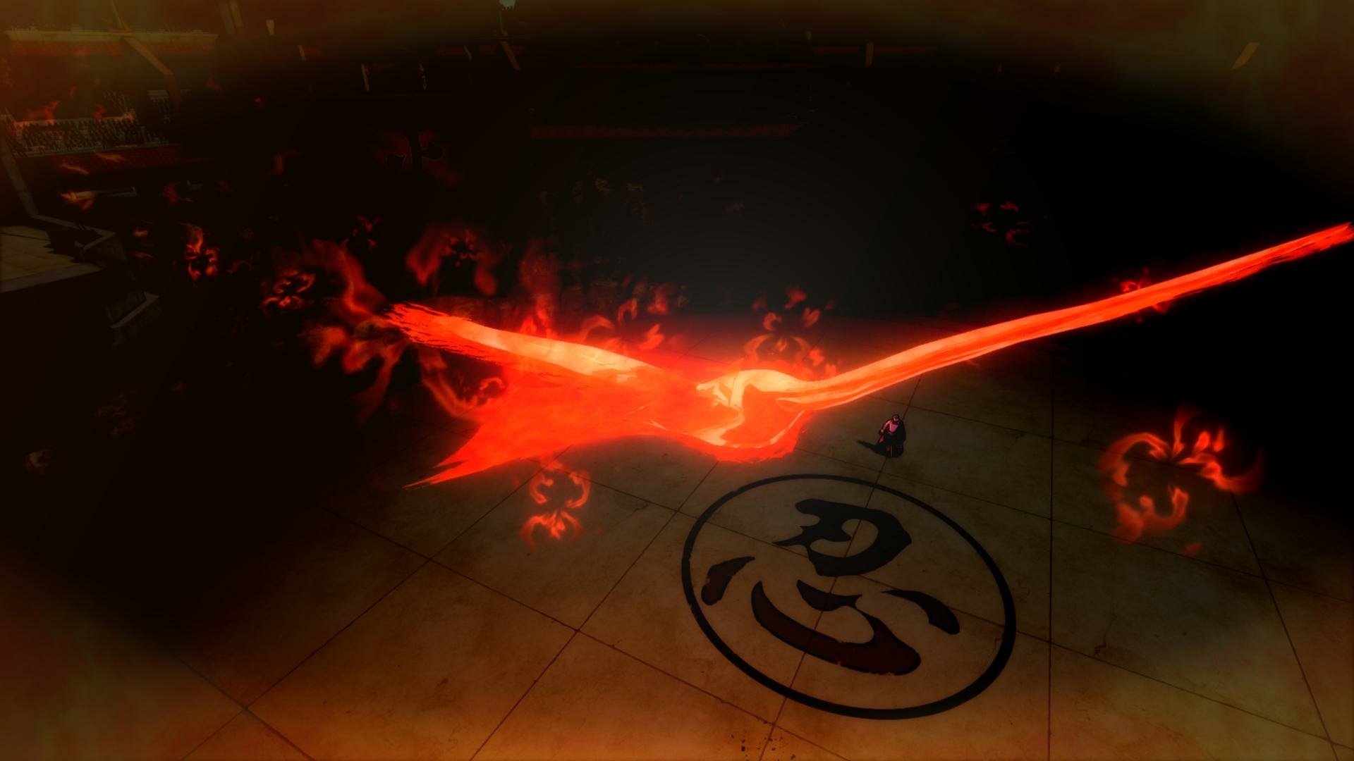 Hinata Hyuga unleashes a powerful attack in this HD wallpaper from Naruto Shippuden: Ultimate Ninja Storm Revolution, featuring dynamic graphics and vibrant colors.