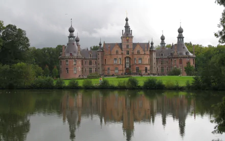 man made Ooidonk Castle HD Desktop Wallpaper | Background Image