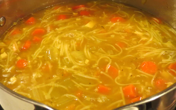 food Chicken Soup HD Desktop Wallpaper | Background Image