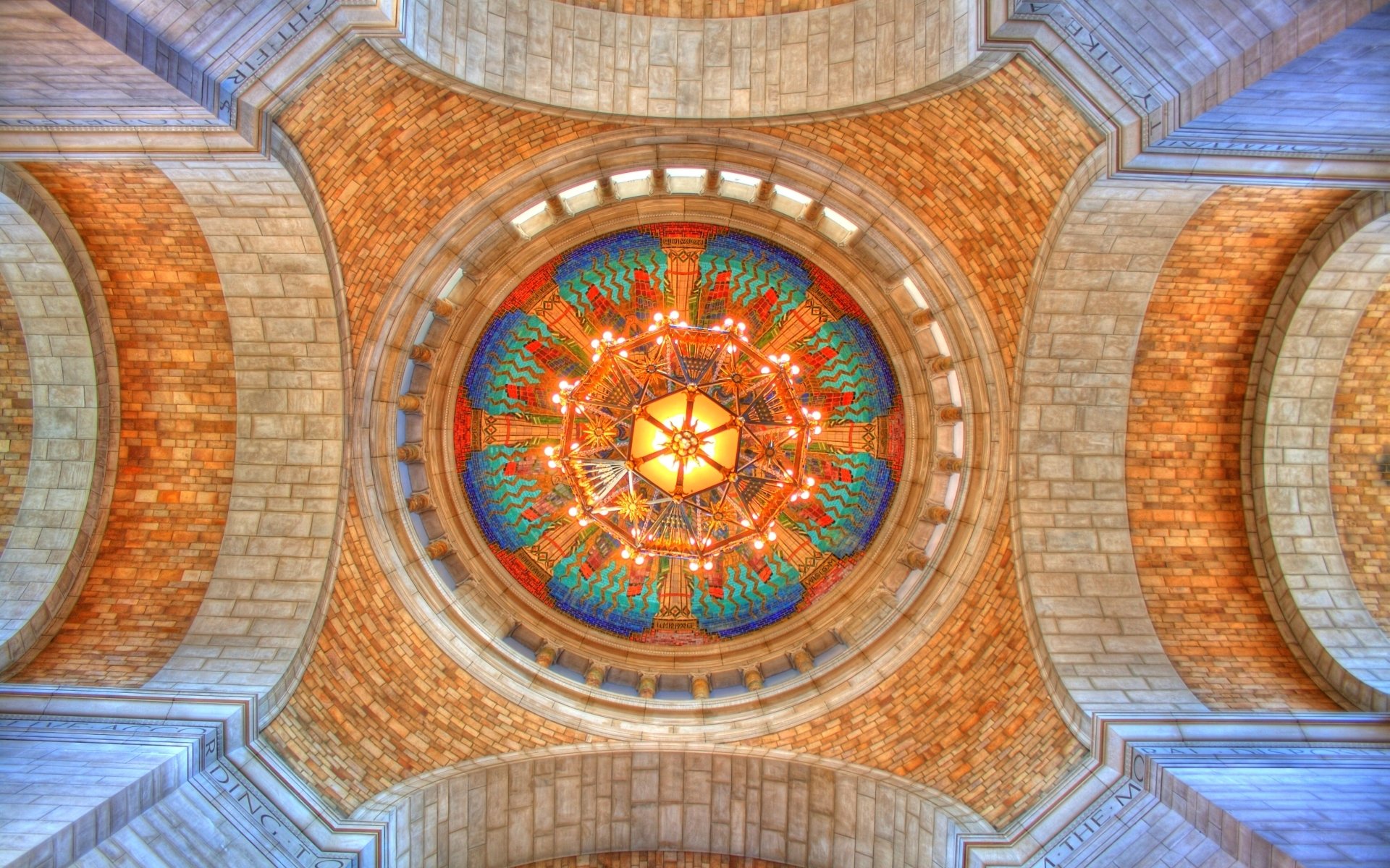 Download Man Made Nebraska State Capitol HD Wallpaper