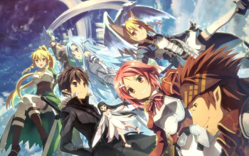 Download Asuna Yuuki Anime Sword Art Online II Wallpaper by