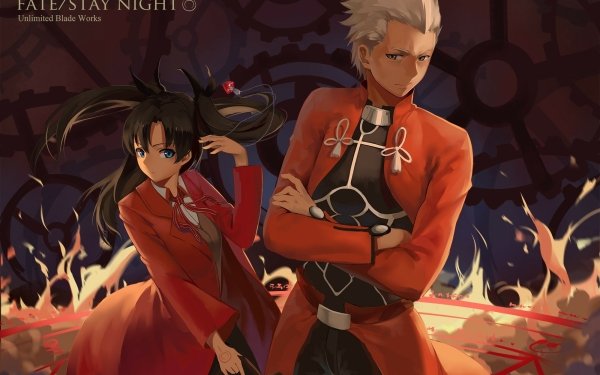 Anime Fate/Stay Night Fate Series Rin Tohsaka Archer HD Wallpaper | Background Image