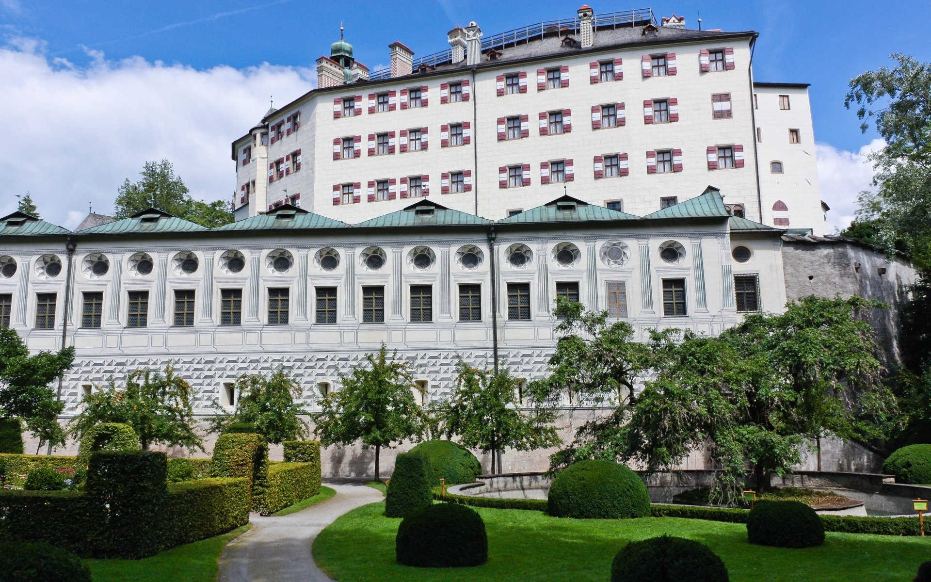 Download Man Made Ambras Castle HD Wallpaper