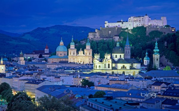 Man Made Salzburg Cities Austria Town HD Wallpaper | Background Image
