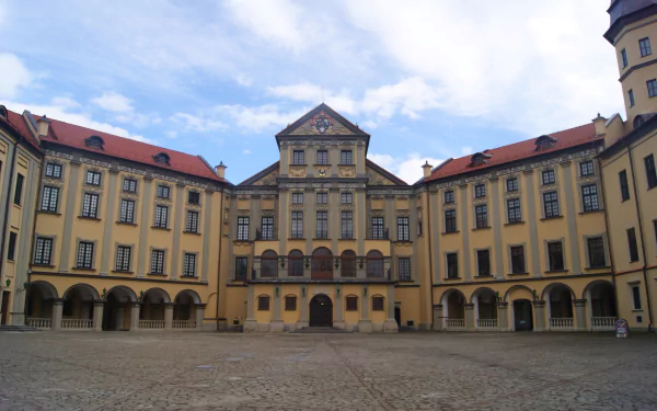 man made Nesvizh Castle HD Desktop Wallpaper | Background Image