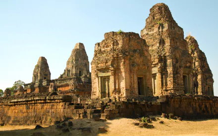 religious Pre Rup Temple HD Desktop Wallpaper | Background Image