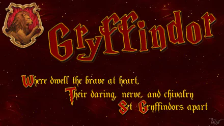 fantasy Harry Potter Gryffindor HD Desktop Wallpaper | Background Image