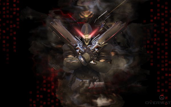Computerspiele Overwatch Dunkel Reaper HD Wallpaper | Hintergrund