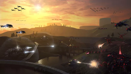 video game Supreme Commander 2 HD Desktop Wallpaper | Background Image