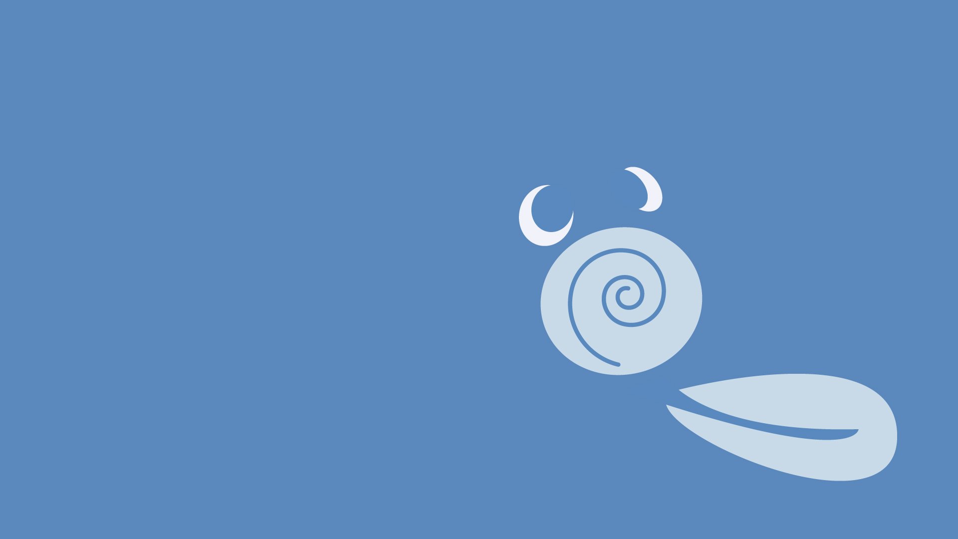 Download Minimalist Poliwag (Pokémon) Video Game Pokemon Minimalist Gaming HD Wallpaper