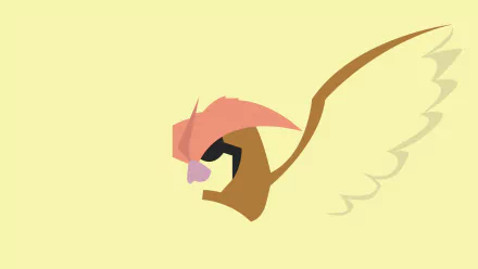 minimalist Pidgeotto (Pokémon) video game Pokemon Minimalist Gaming HD Desktop Wallpaper | Background Image