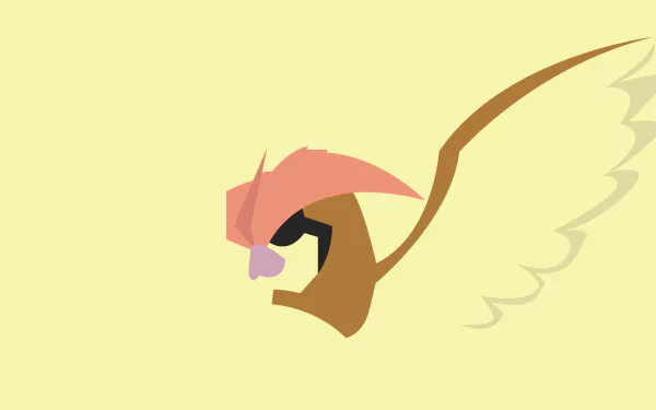 minimalist Pidgeotto (Pokémon) video game Pokemon Minimalist Gaming HD Desktop Wallpaper | Background Image