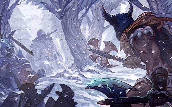 Olaf (League Of Legends) video game League Of Legends HD Desktop Wallpaper | Background Image
