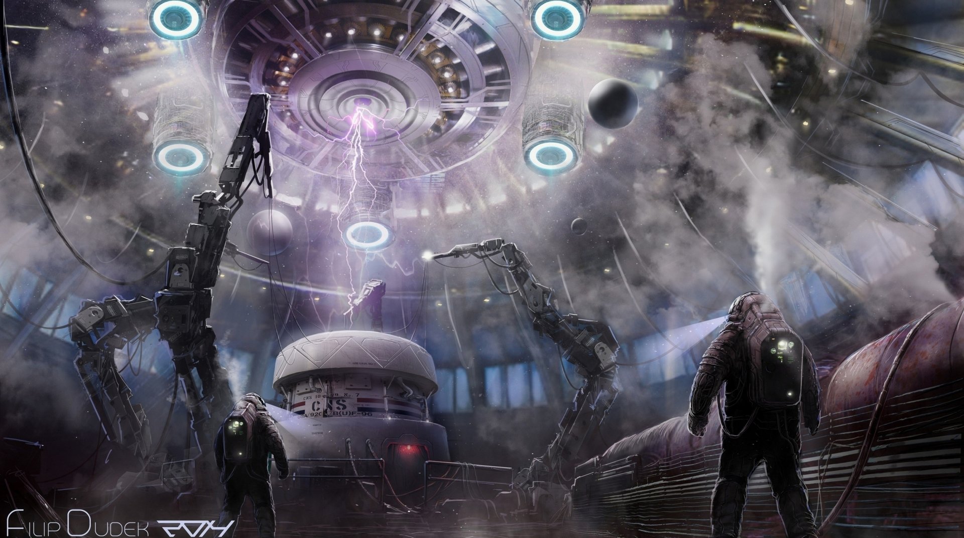 Download Sci Fi Artistic 4k Ultra HD Wallpaper by Filip Dudek
