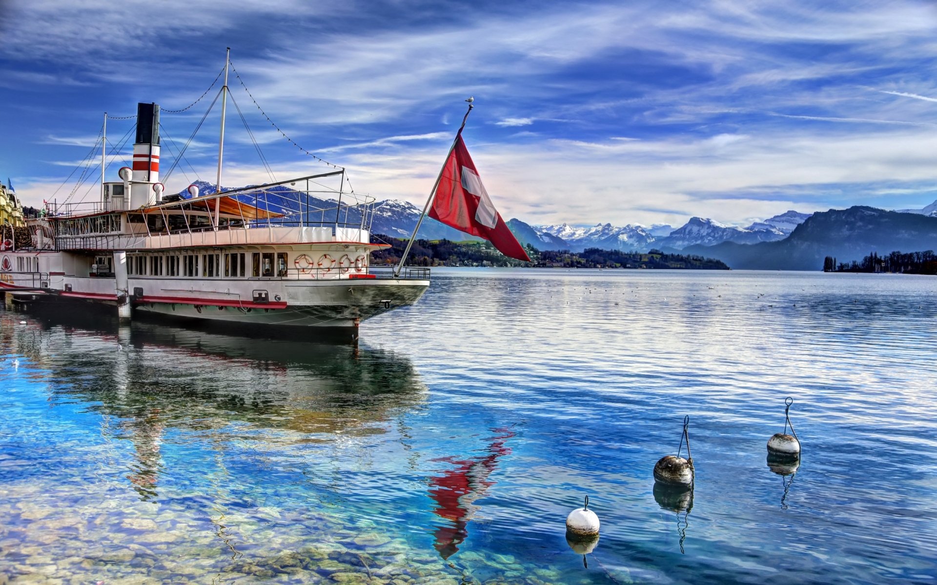 Vehicles Paddle Steamer HD Wallpaper