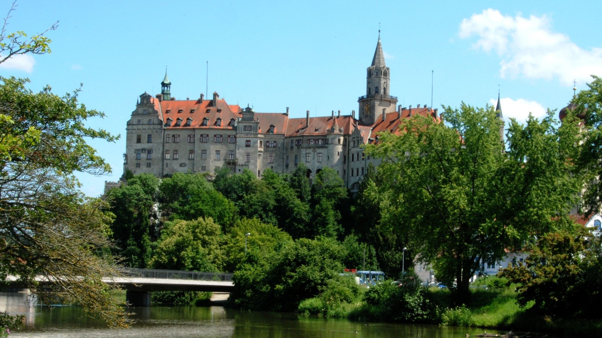 Download Man Made Sigmaringen Castle HD Wallpaper