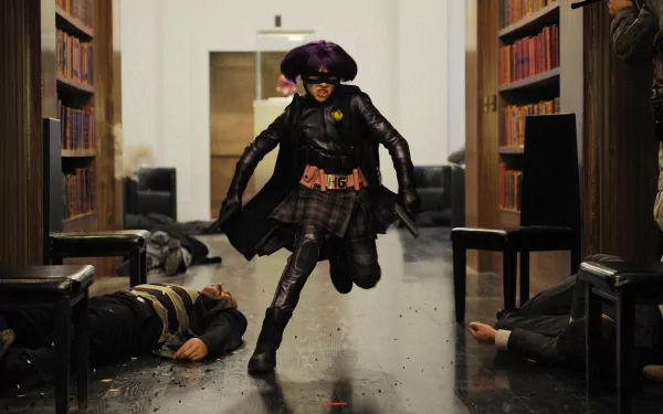 Hit-Girl (Kick-Ass) Chloë Grace Moretz movie Kick-Ass HD Desktop Wallpaper | Background Image