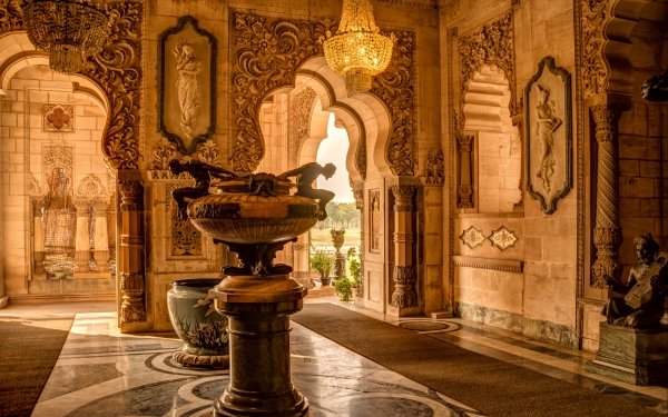 Man Made Laxmi Vilas Palace, Vadodara Palaces India HD Wallpaper | Background Image