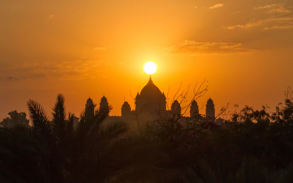 man made Umaid Bhawan Palace HD Desktop Wallpaper | Background Image