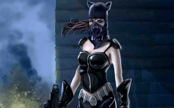 Comic Catwoman HD Desktop Wallpaper | Background Image