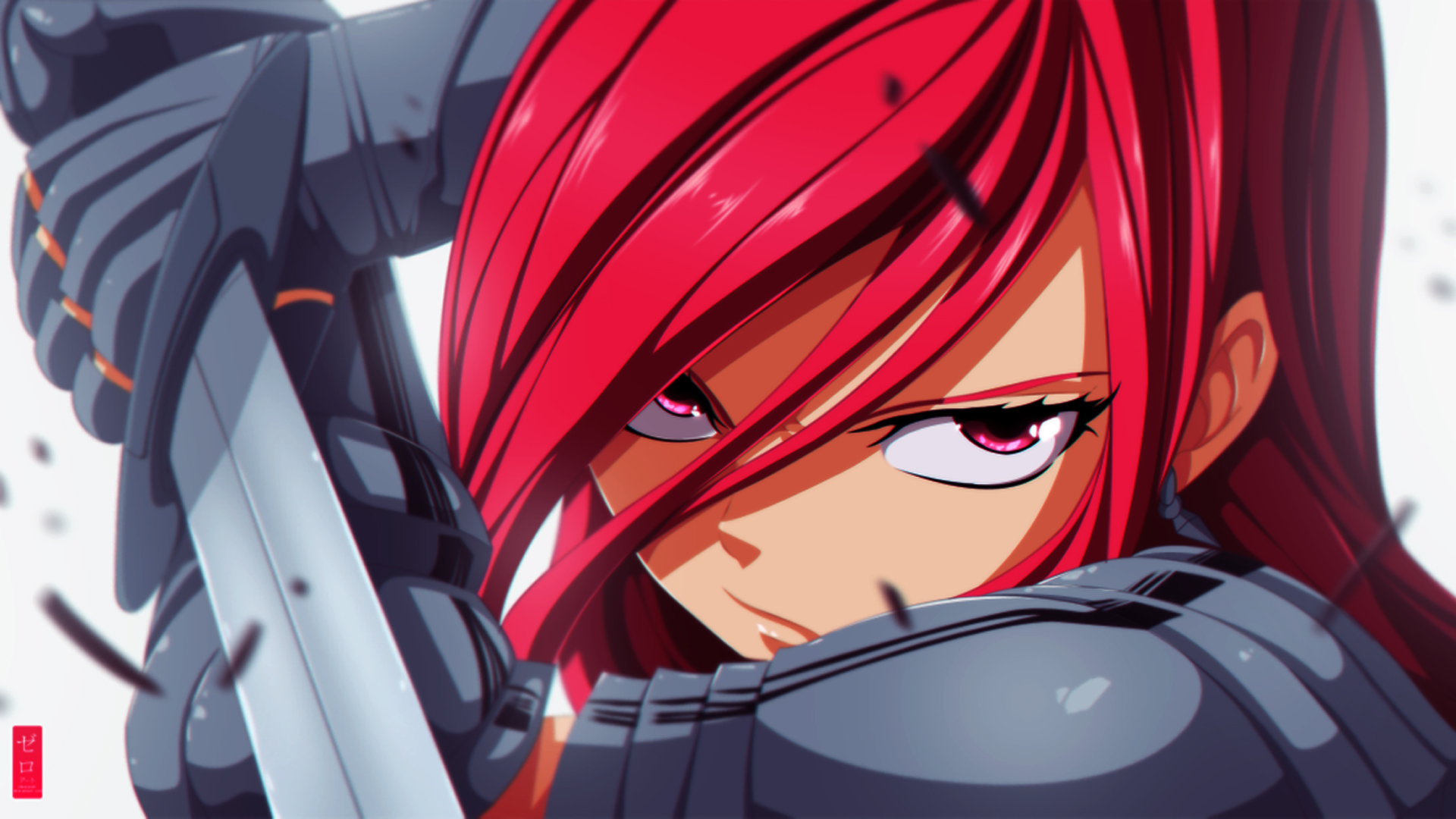 Erza Scarlet HD Wallpaper Anime Fairy Tail Fury