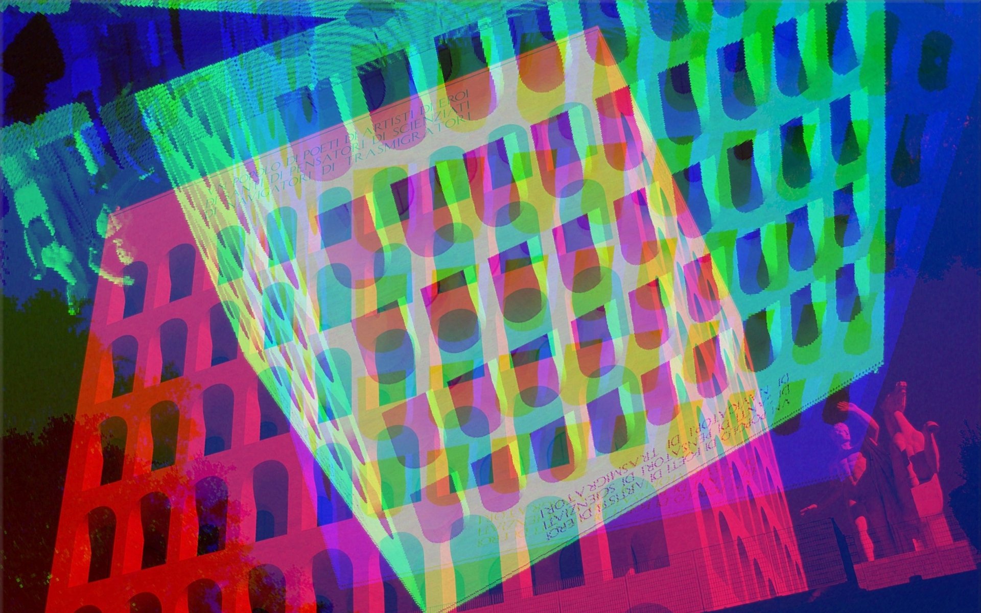 Download Man Made Square Colosseum HD Wallpaper