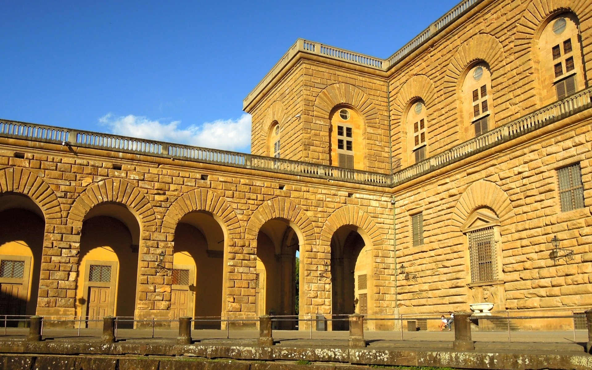 Download Man Made Palazzo Pitti HD Wallpaper