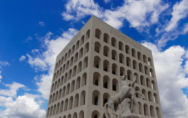 man made Square Colosseum HD Desktop Wallpaper | Background Image