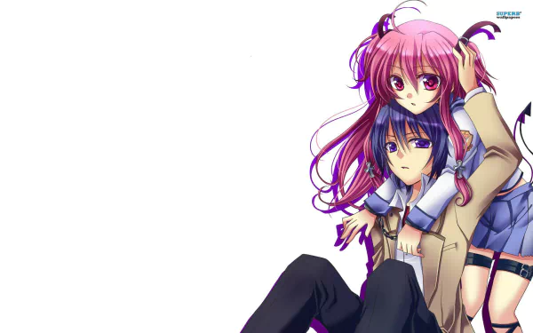 Hinata Hideki Yui (Angel Beats!) Anime Angel Beats! HD Desktop Wallpaper | Background Image