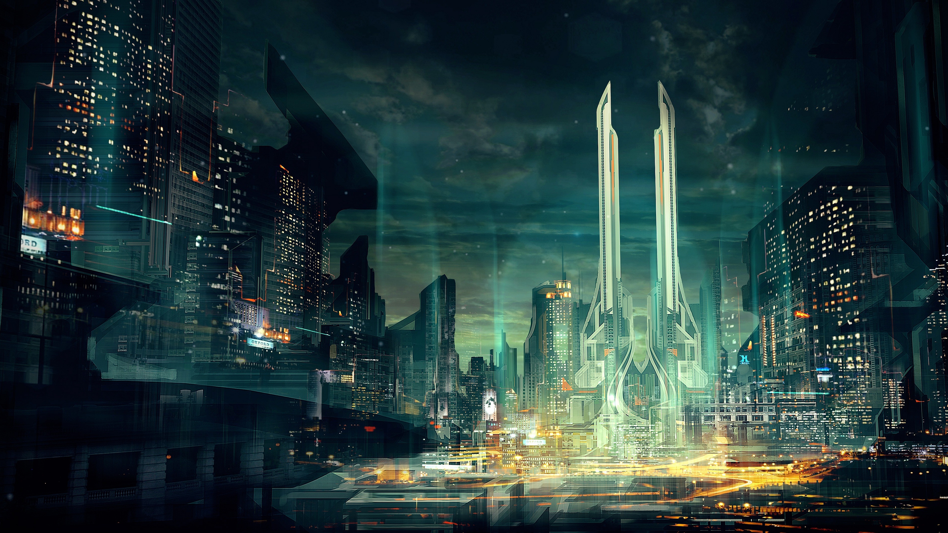 Cyberpunk City Wallpapers - Wallpaper Cave