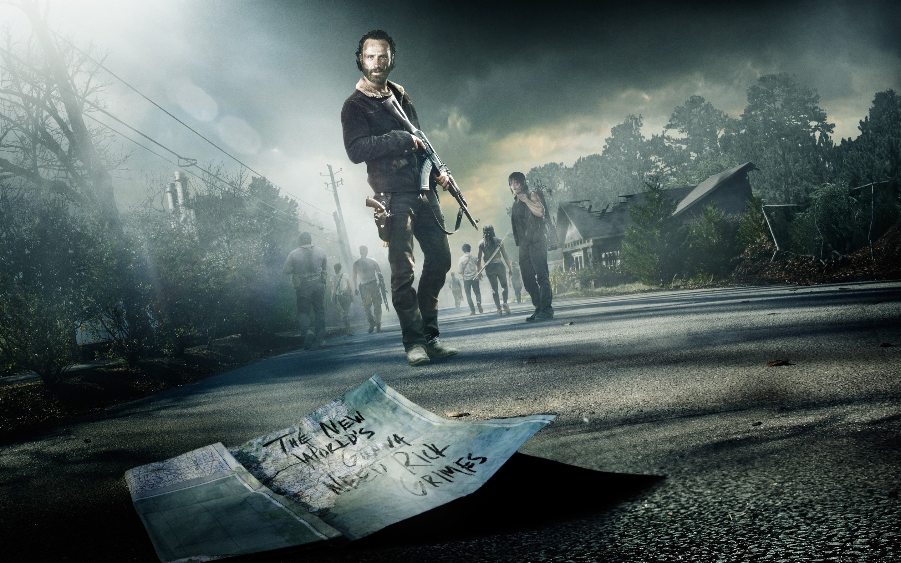 the walking dead season 4 daryl wallpaper