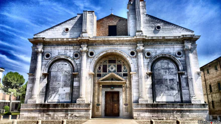 duomo Rimini Italy religious Tempio Malatestiano HD Desktop Wallpaper | Background Image