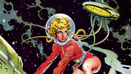 Comic alien worlds HD Desktop Wallpaper | Background Image