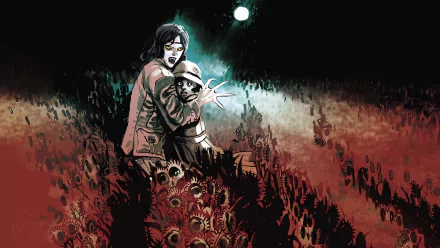 Comic American Vampire HD Desktop Wallpaper | Background Image