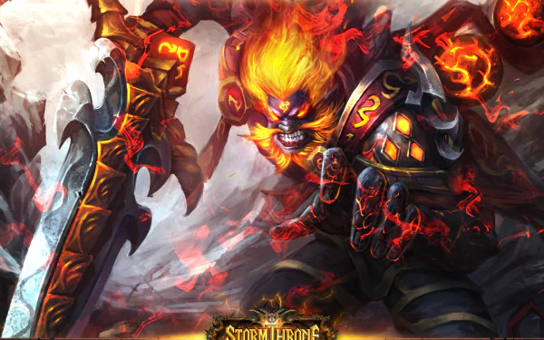 video game Stormthrone HD Desktop Wallpaper | Background Image