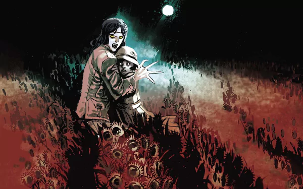 Comic American Vampire HD Desktop Wallpaper | Background Image