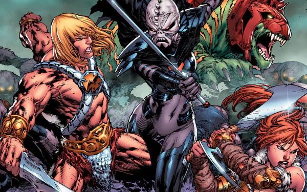 Comic He-Man and the Masters of the Universe Masters of the Universe HD Desktop Wallpaper | Background Image
