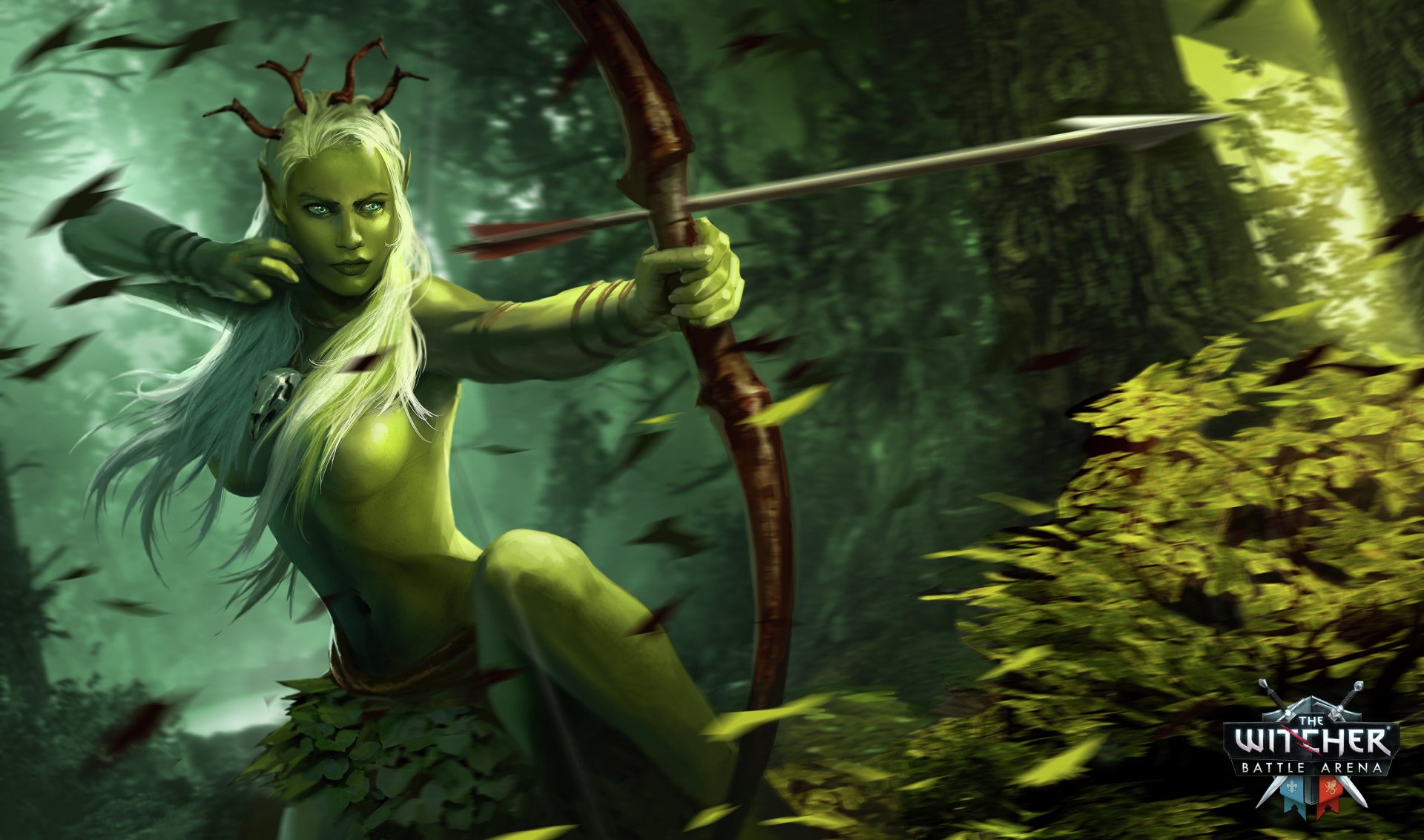 Download Video Game The Witcher: Battle Arena HD Wallpaper