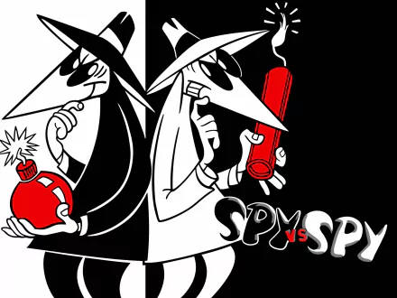 Comic Spy vs. Spy HD Desktop Wallpaper | Background Image