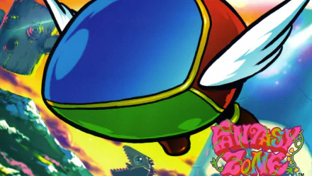 video game Fantasy Zone HD Desktop Wallpaper | Background Image