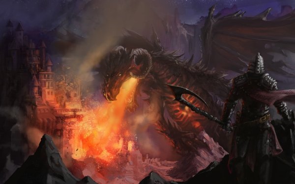 Fantasy Dragon HD Wallpaper | Background Image