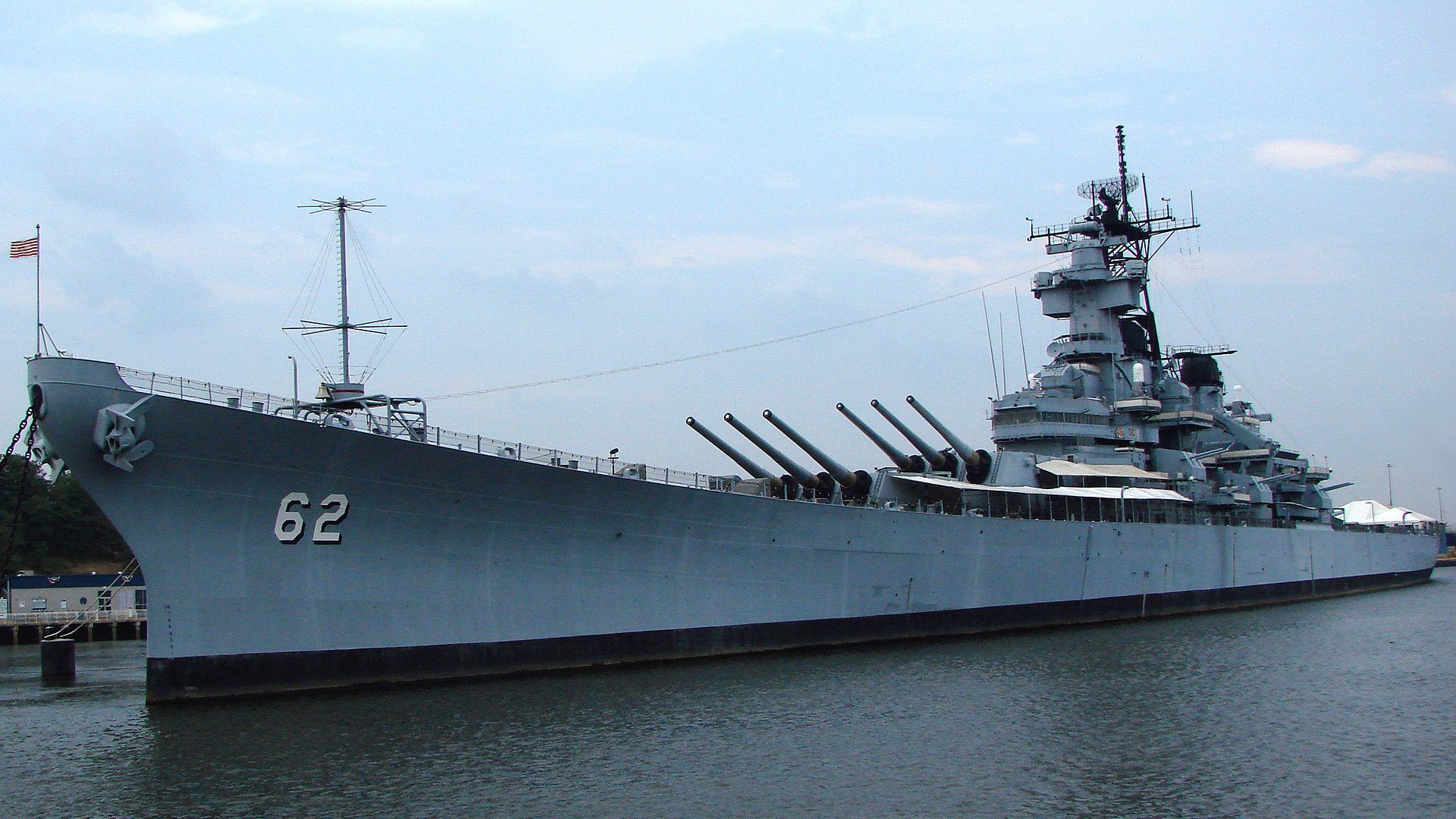 Uss New Jersey Wallpaper