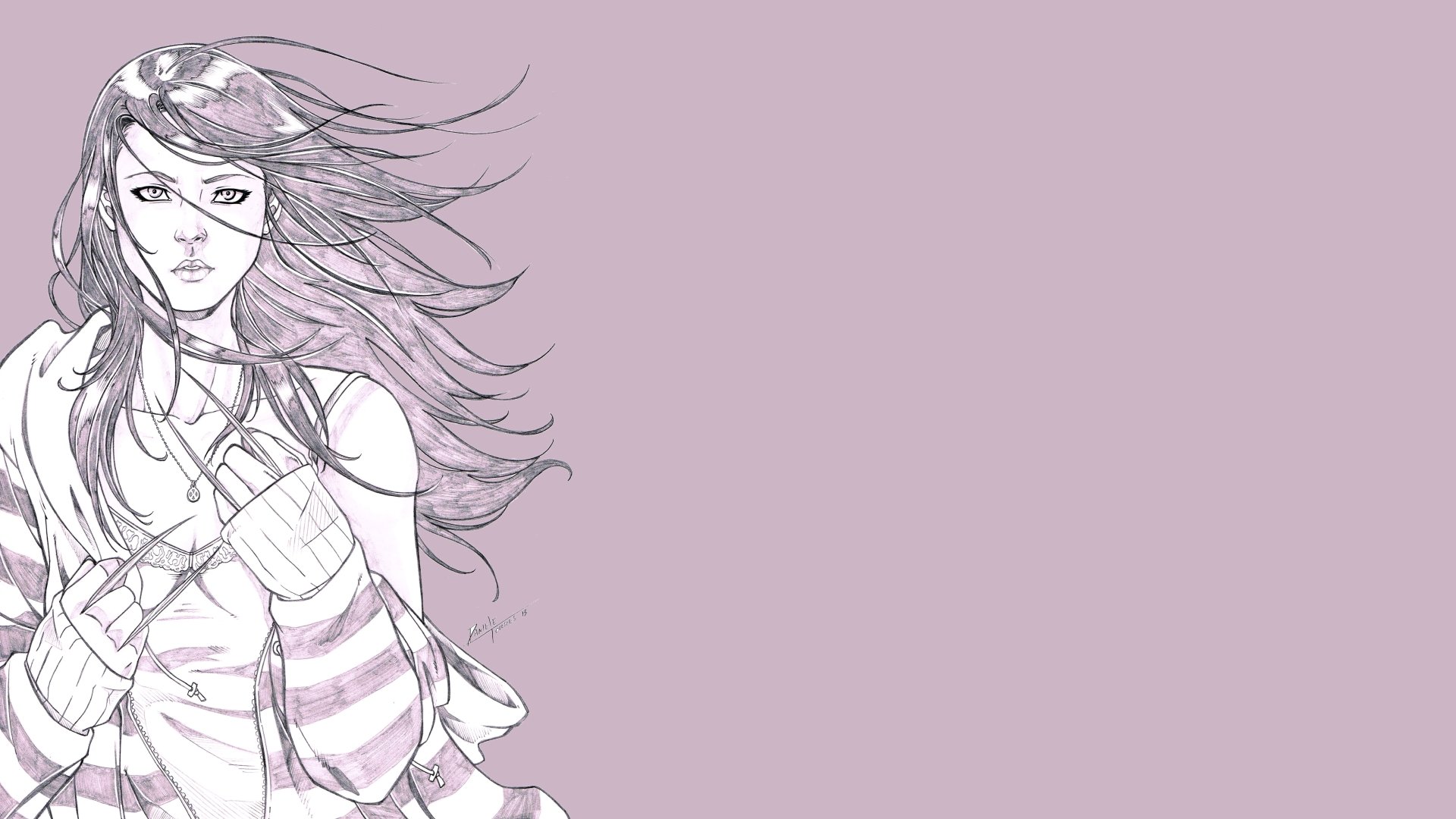 Download Comic X-23 8k Ultra HD Wallpaper